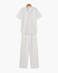 Cotton Polo & Pantalon Set