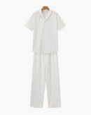 Cotton Polo & Pantalon Set