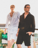 Casablanca – Premium Lniane Szorty